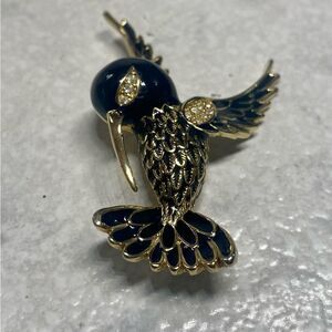 Vintage Hummingbird Brooch